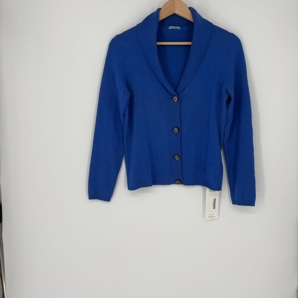 Malo Blue Cashmere Cardigan